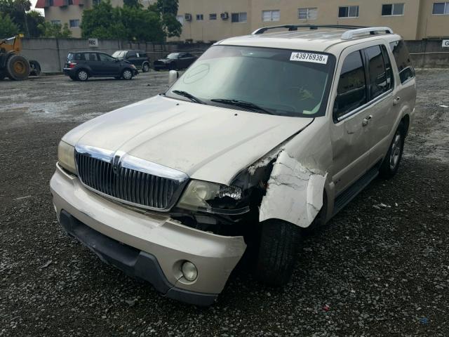 5LMEU68H25ZJ35211 - 2005 LINCOLN AVIATOR 米色 照片 2