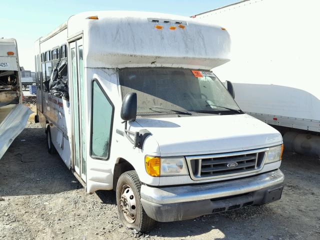 1FDXE45S46DB18809 - 2006 FORD ECONOLINE WHITE photo 1