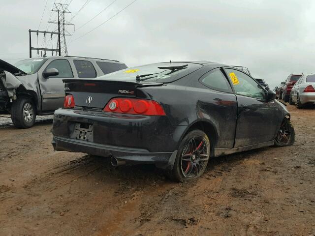 JH4DC53085S017866 - 2005 ACURA RSX TYPE-S BLACK photo 4