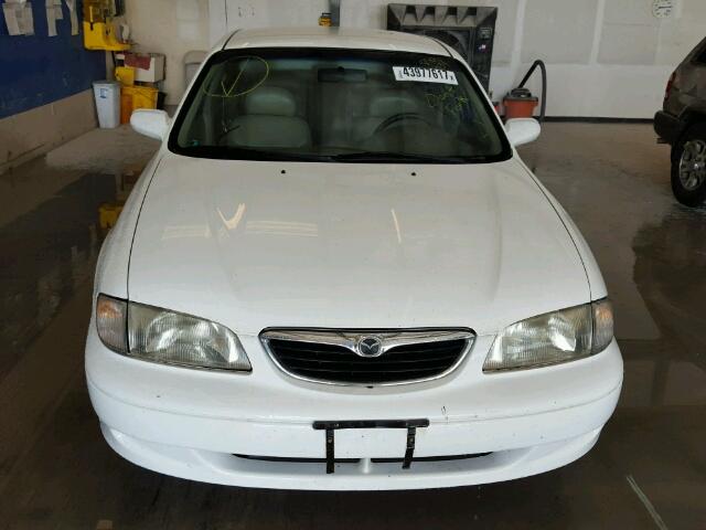 1YVGF22D7X5850031 - 1999 MAZDA 626 WHITE photo 9