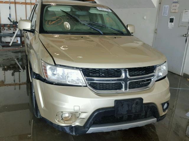 3D4PG3FG2BT532438 - 2011 DODGE JOURNEY CR GOLD photo 9