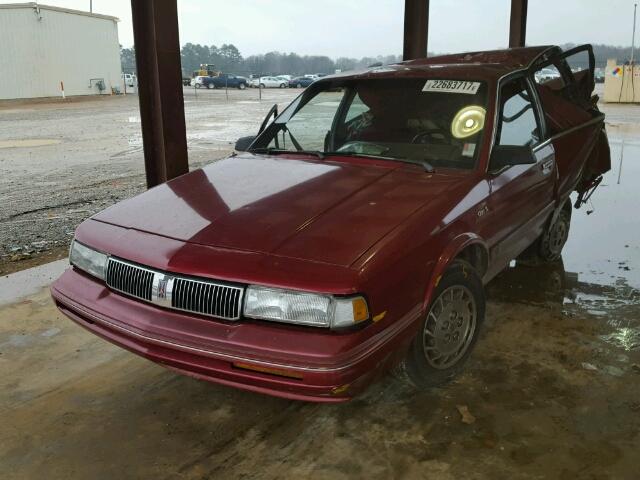 1G3AJ55M0T6386186 - 1996 OLDSMOBILE CIERA SL MAROON photo 2