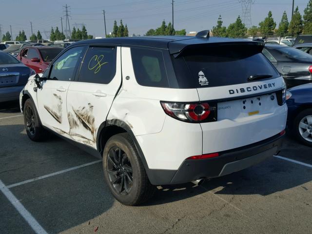 SALCP2BG1HH667020 - 2017 LAND ROVER DISCOVERY WHITE photo 3