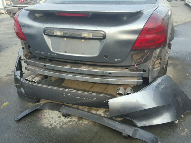 2G2WS522X41219854 - 2004 PONTIAC GRAND PRIX 银色 照片 9