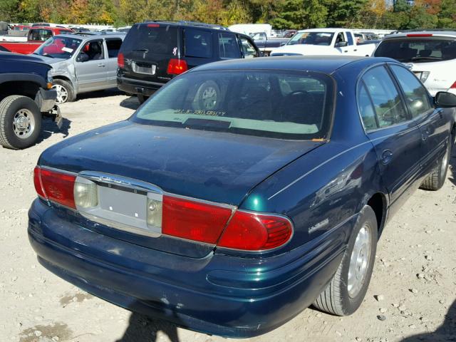 1G4HR54K9YU234302 - 2000 BUICK LESABRE LI GREEN photo 4