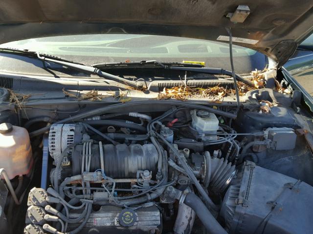 1G4HR54K9YU234302 - 2000 BUICK LESABRE LI GREEN photo 7