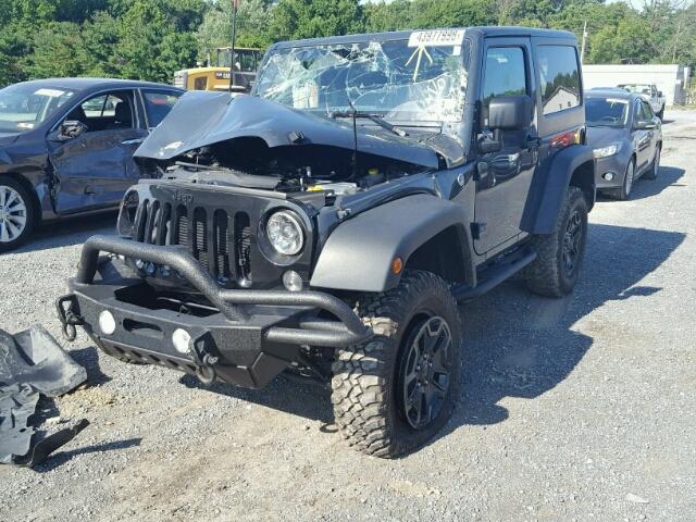 1C4AJWAG4HL711694 - 2017 JEEP WRANGLER S 黑色 照片 2