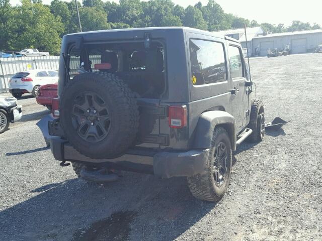 1C4AJWAG4HL711694 - 2017 JEEP WRANGLER S 黑色 照片 4