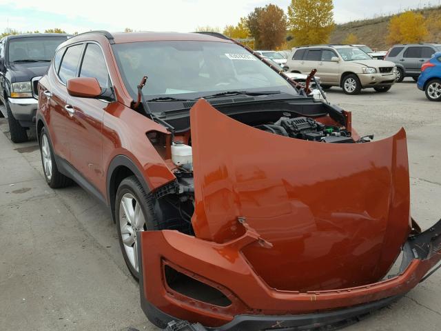 5XYZUDLA3DG090171 - 2013 HYUNDAI SANTA FE S 橙色 照片 1