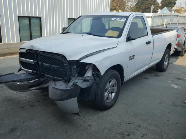 3C6JR6DG0DG538758 - 2013 RAM 1500 ST WHITE photo 2