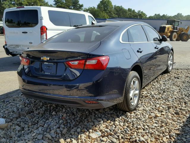 1G1ZB5STXHF265337 - 2017 CHEVROLET MALIBU LS Mavi foto 4
