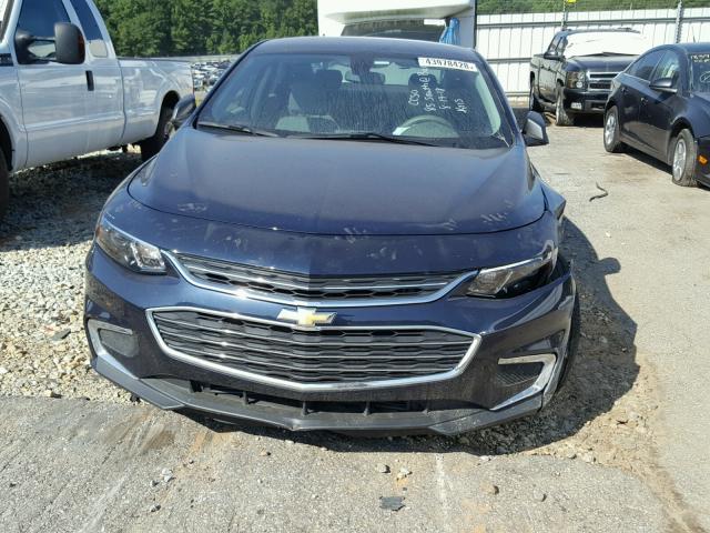 1G1ZB5STXHF265337 - 2017 CHEVROLET MALIBU LS Mavi foto 9