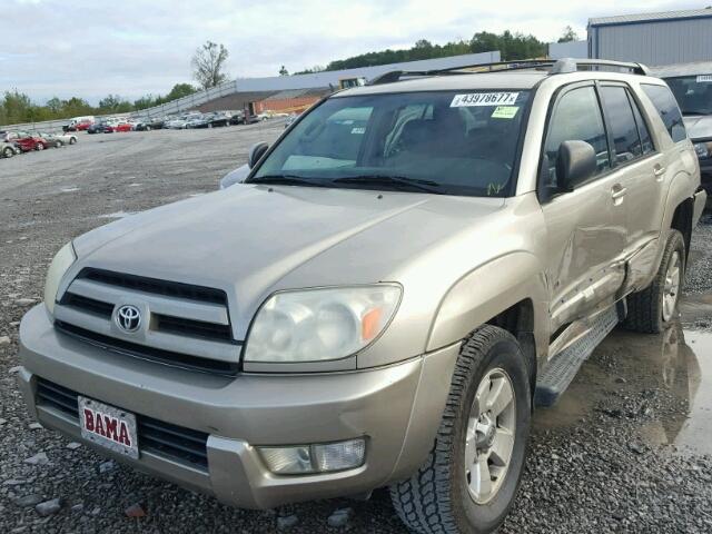 JTEZU14R048012503 - 2004 TOYOTA 4RUNNER SR TAN photo 2