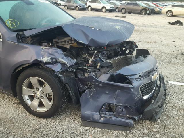 1G11B5SL3EF256388 - 2014 CHEVROLET MALIBU LS BLUE photo 9