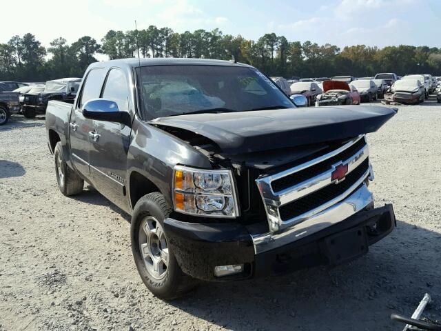 2GCEC13JX81163066 - 2008 CHEVROLET SILVERADO BLACK photo 1