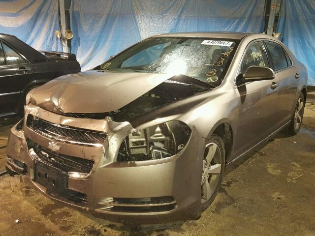 1G1ZC5E11BF270361 - 2011 CHEVROLET MALIBU 1LT 棕色 照片 2