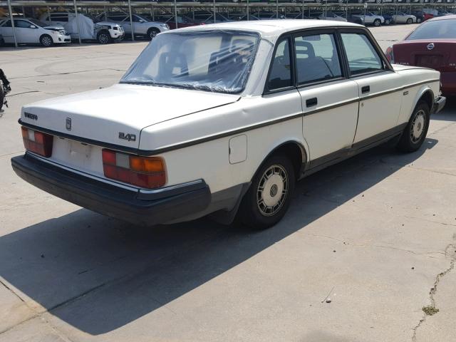 YV1AS8806N1461281 - 1992 VOLVO 240 BASE WHITE photo 4