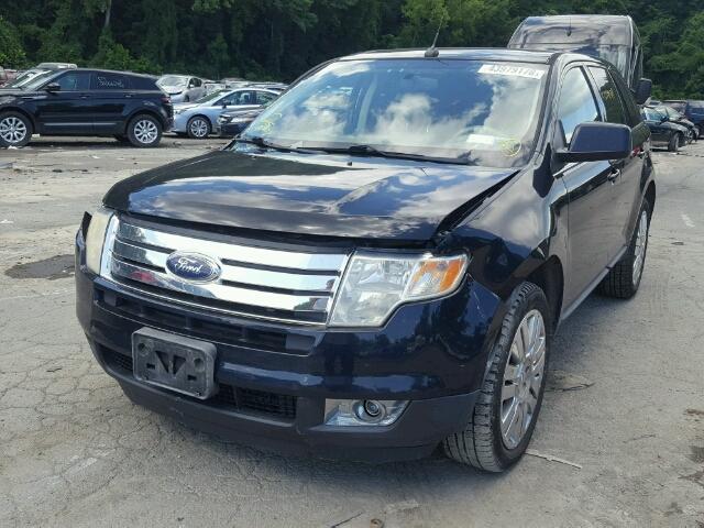 2FMDK49C99BB00296 - 2009 FORD EDGE LIMIT BLACK photo 2