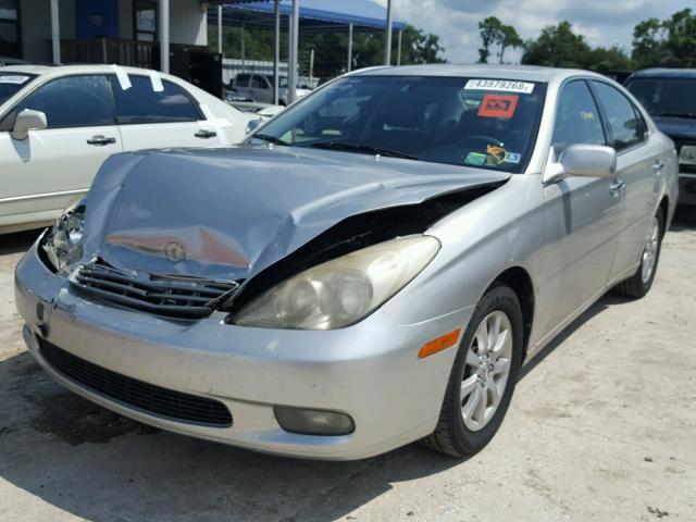 JTHBA30G845044078 - 2004 LEXUS ES 330 SILVER photo 2