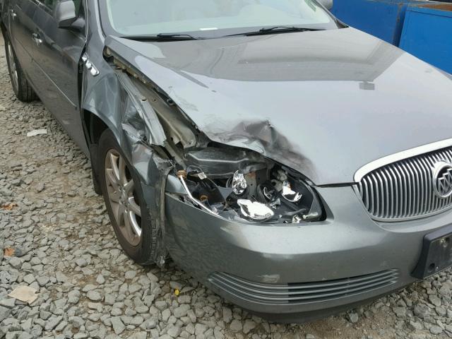 1G4HD57288U184521 - 2008 BUICK LUCERNE GRAY photo 9