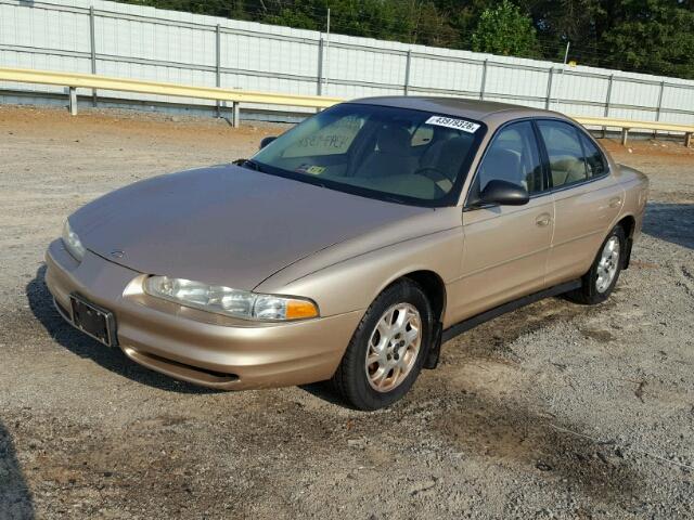 1G3WH52H42F201032 - 2002 OLDSMOBILE INTRIGUE G GOLD photo 2