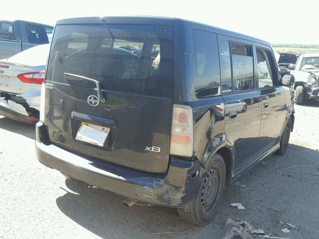 JTLKT324864097553 - 2006 TOYOTA SCION XB 黑色 照片 4