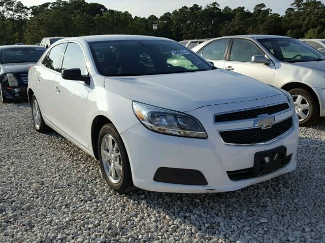 1G11A5SA4DF287858 - 2013 CHEVROLET MALIBU WHITE photo 1