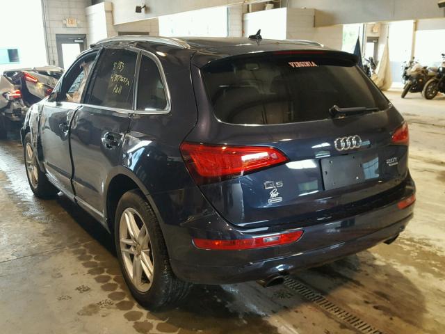 WA1LFAFP5EA106736 - 2014 AUDI Q5 BLUE photo 3