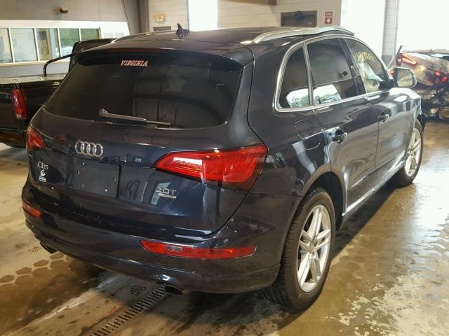 WA1LFAFP5EA106736 - 2014 AUDI Q5 BLUE photo 4