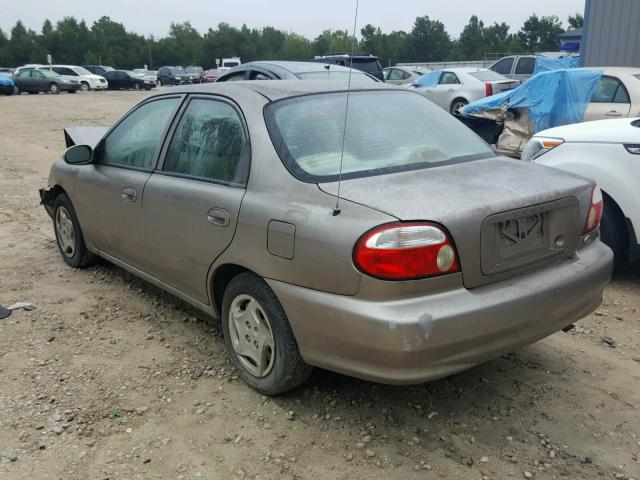 KNAFB121915077046 - 2001 KIA SEPHIA BAS GOLD photo 3