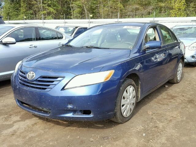 4T1BE46K67U103738 - 2007 TOYOTA CAMRY NEW BLUE photo 2