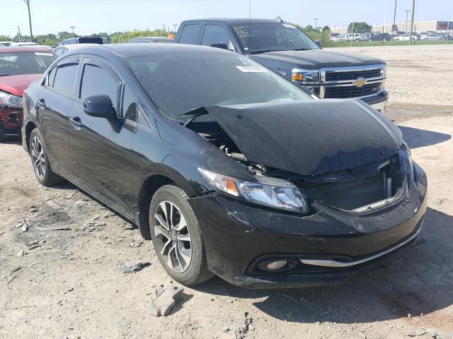 19XFB2F96DE233934 - 2013 HONDA CIVIC EXL 黑色 照片 1