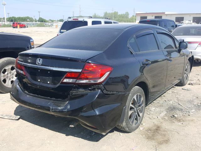 19XFB2F96DE233934 - 2013 HONDA CIVIC EXL 黑色 照片 4