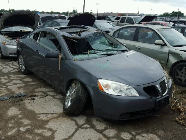 1G2ZH17NX84170639 - 2008 PONTIAC G6 GT GRAY photo 1