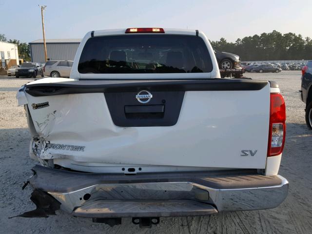 1N6AD0ER0DN755512 - 2013 NISSAN FRONTIER S WHITE photo 9