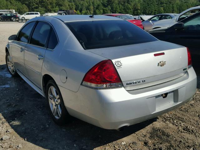 2G1WG5E35D1218864 - 2013 CHEVROLET IMPALA LT SILVER photo 3