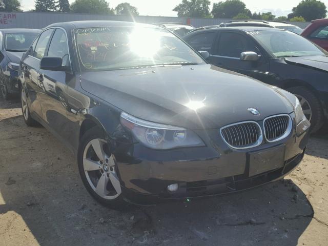 WBANF33527CS40718 - 2007 BMW 525 XI Negro foto 1