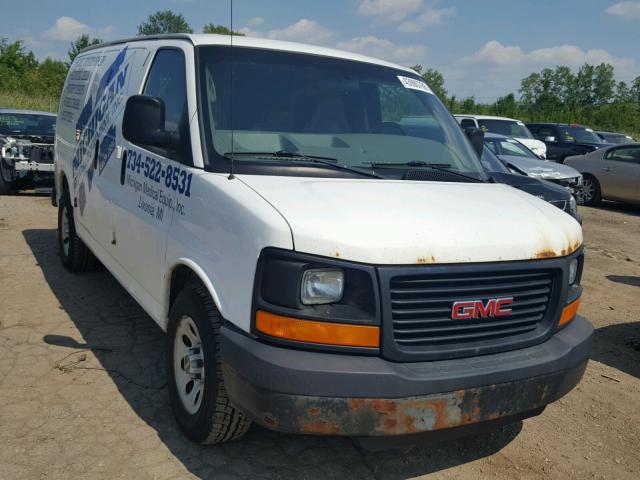 1GTFG154791109568 - 2009 GMC SAVANA G15 WHITE photo 1