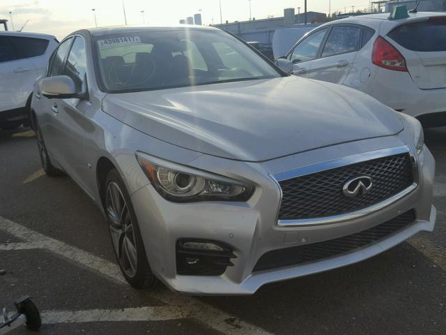 JN1BV7AR0EM680033 - 2014 INFINITI Q50 BASE SILVER photo 1