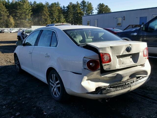 3VWRG71K16M762901 - 2006 VOLKSWAGEN JETTA WHITE photo 3