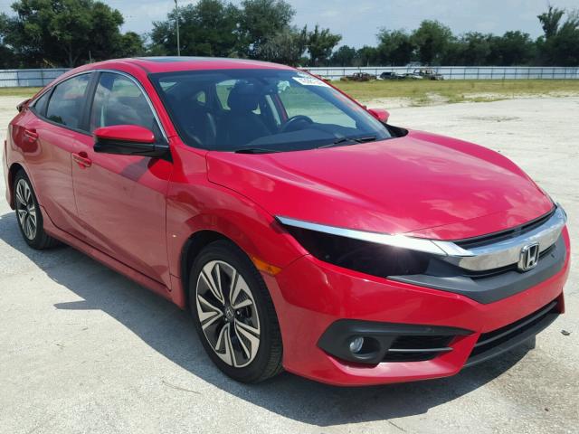 2HGFC1F76GH652107 - 2016 HONDA CIVIC EXL 红色 照片 1