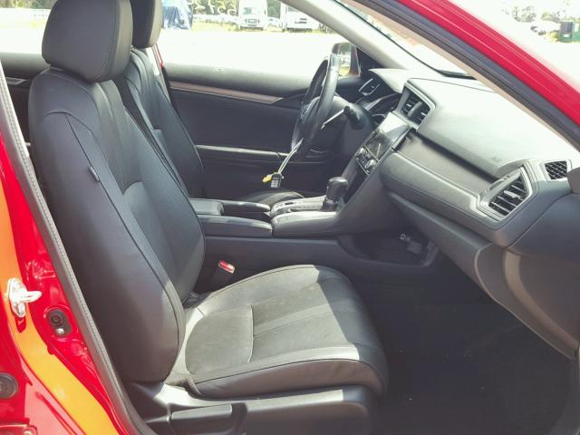 2HGFC1F76GH652107 - 2016 HONDA CIVIC EXL 红色 照片 5