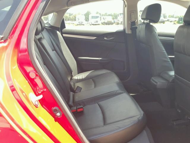 2HGFC1F76GH652107 - 2016 HONDA CIVIC EXL 红色 照片 6