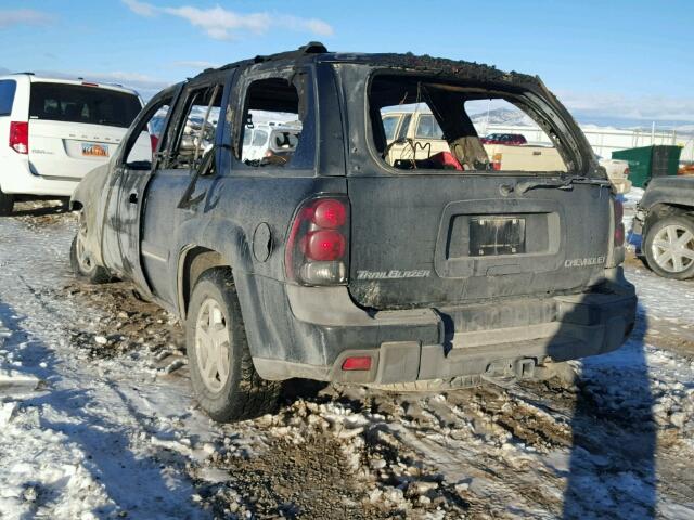 1GNDT13S922495342 - 2002 CHEVROLET TRAILBLAZE BURN photo 3