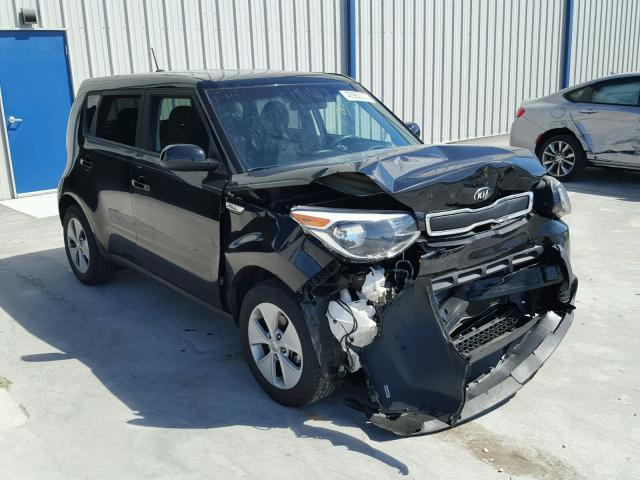 KNDJN2A28F7120789 - 2015 KIA SOUL BLACK photo 1