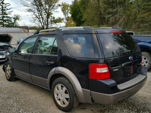 1FMZK01146GA33734 - 2006 FORD FREESTYLE BLACK photo 3