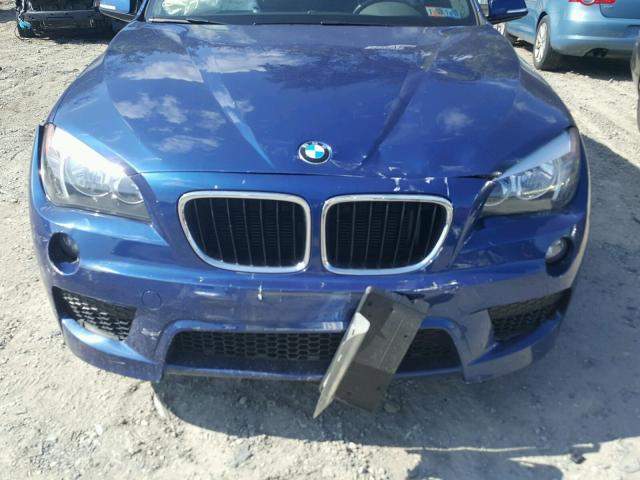 WBAVL1C56FVY25995 - 2015 BMW X1 XDRIVE2 BLUE photo 7