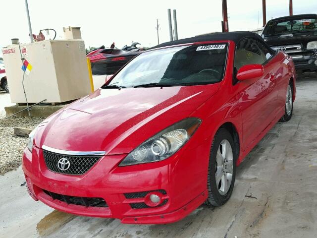 4T1FA38P87U119942 - 2007 TOYOTA CAMRY SOLA RED photo 2