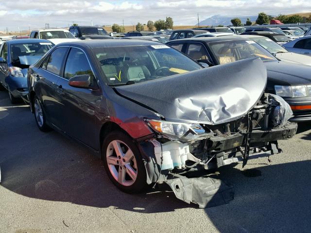 4T1BF1FKXEU370468 - 2014 TOYOTA CAMRY L GRAY photo 1