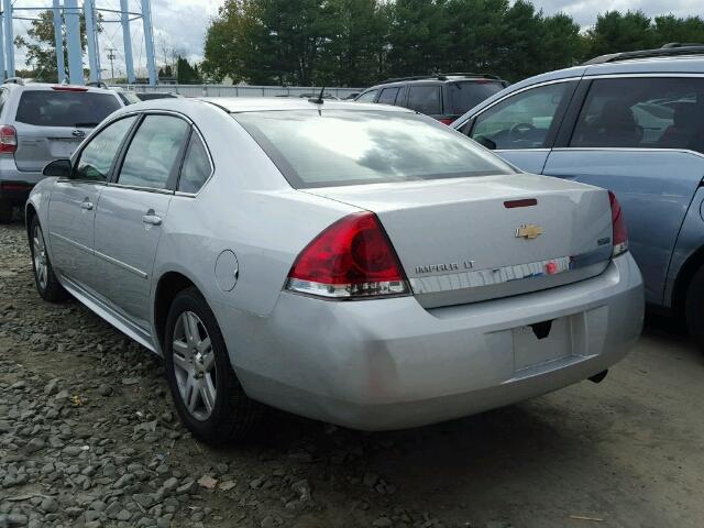 2G1WB5EK0B1330846 - 2011 CHEVROLET IMPALA LT SILVER photo 3